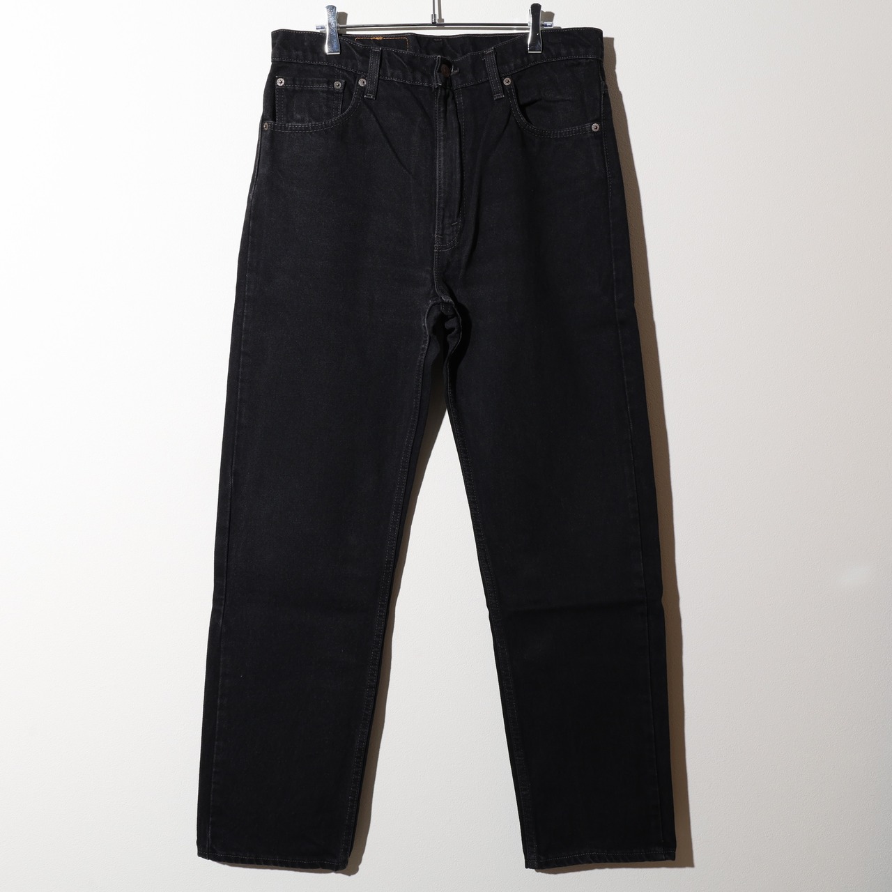 極美品 36×30 505-0260 USA 96年 サルファーブラックデニムパンツ Levi’s リーバイス 黒
