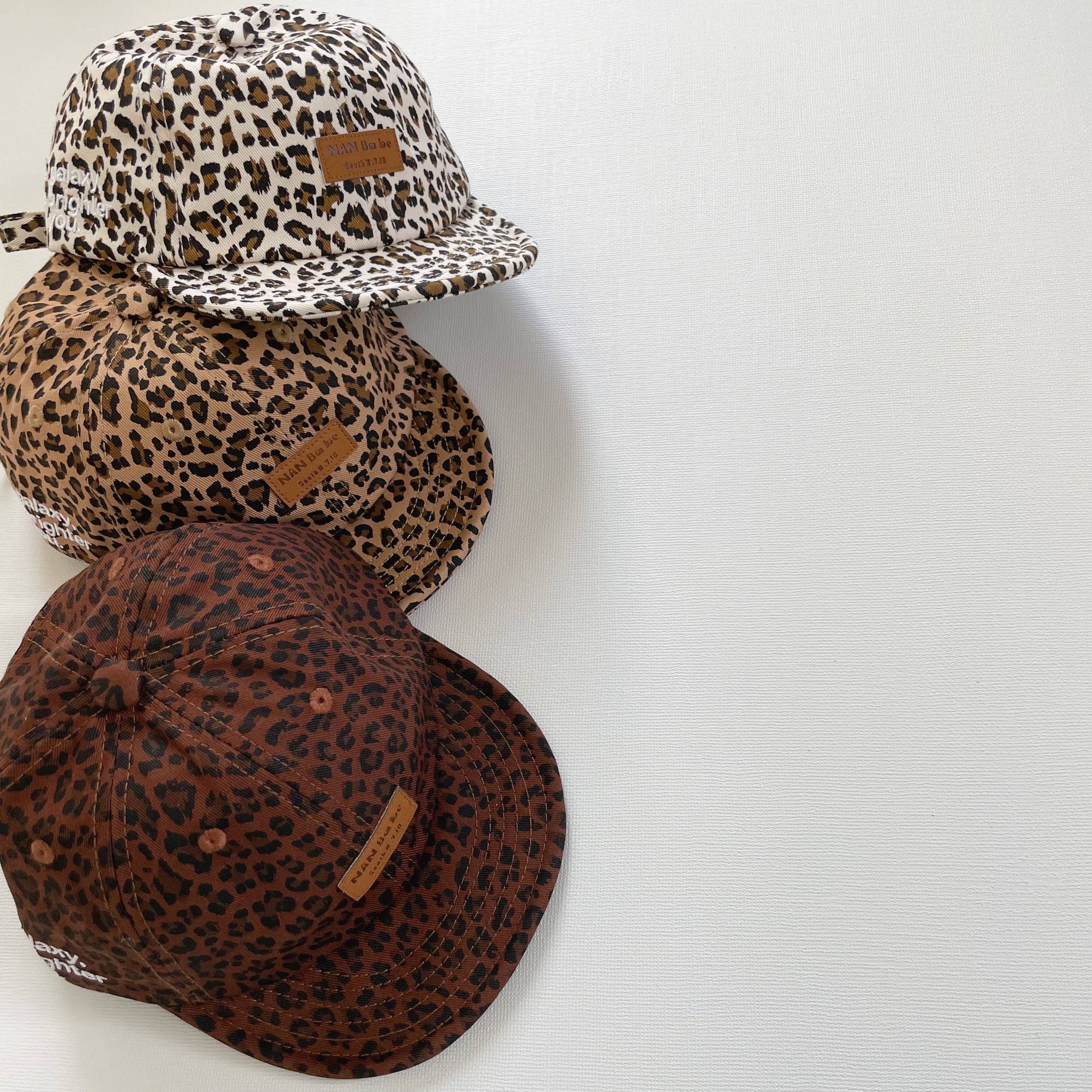 即納】キッズレオパードキャップ | TAMSmuu