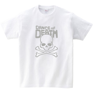 スカルDANCE OF DEATH Tシャツ sk02 髑髏 ドクロ Tシャツ