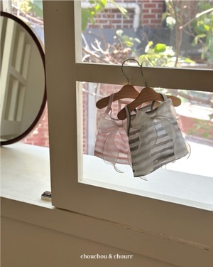 予約 【chouchou&chourr】GLITTER SLEEVELESS （Grey）