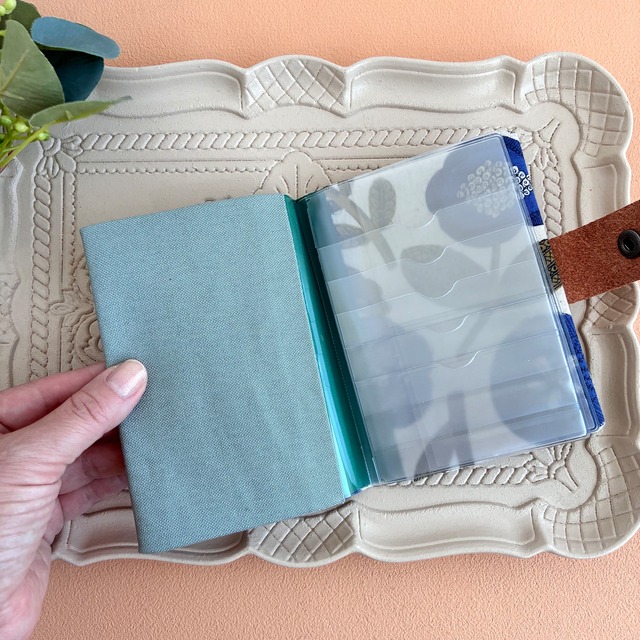 カードケース・ブルーフラワー