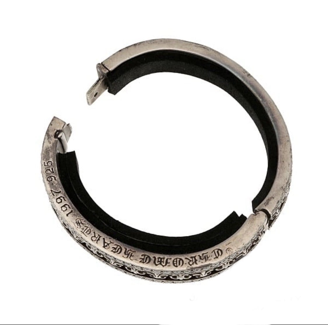 CHROME HEARTS クロムハーツ ナローVバンド BSフレア パヴェダイヤ