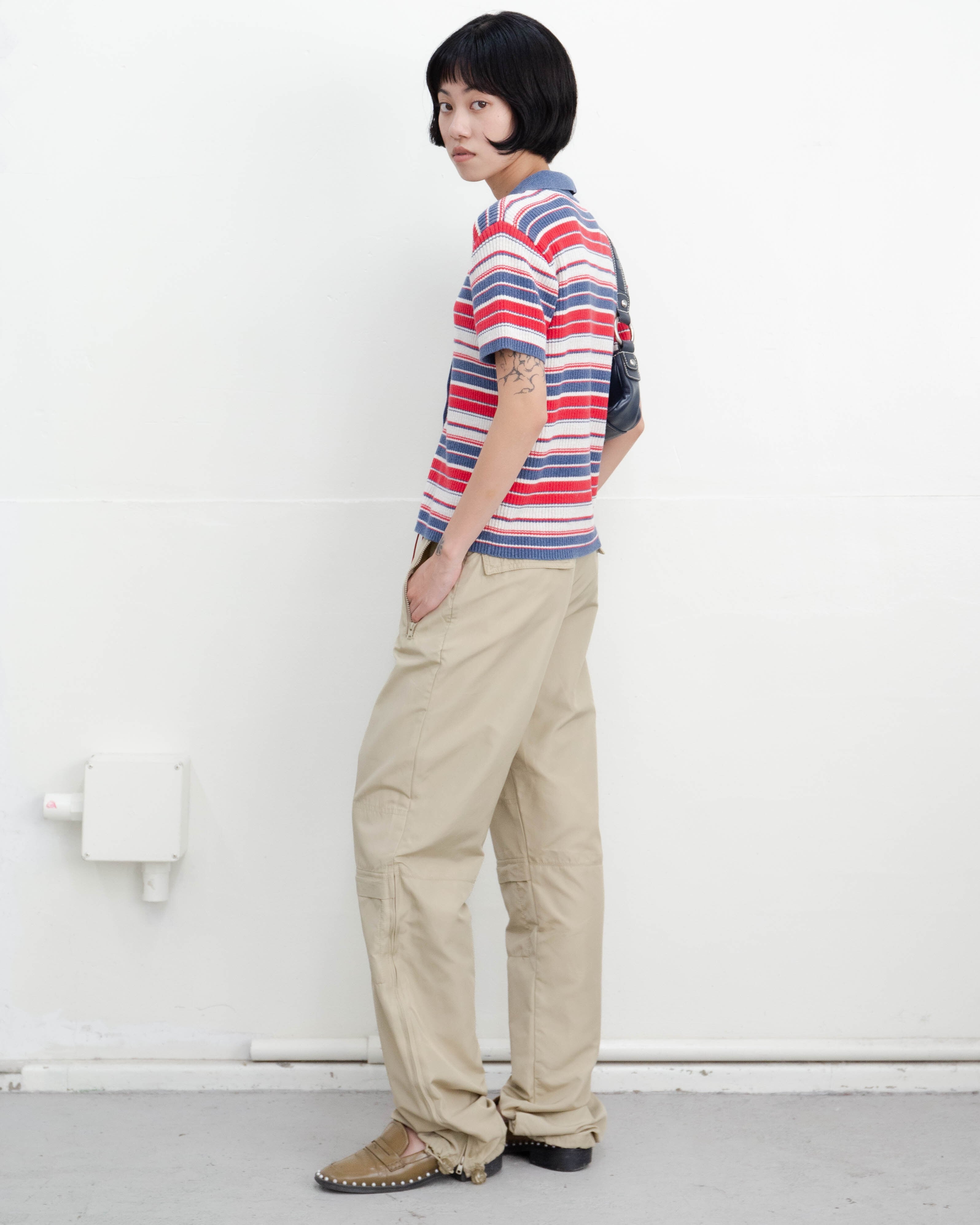 1990s Ralph Lauren - multi-zip utility nylon pants | LUIK FINN