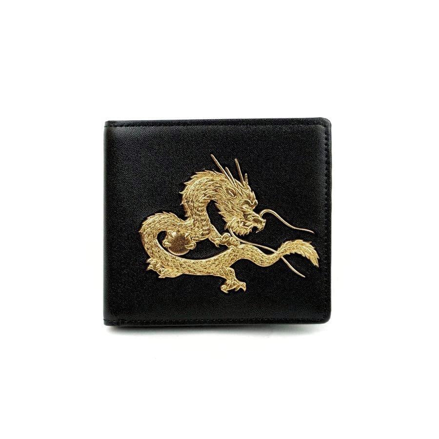 101401皇帝龍18金二つ折り財布(ブラック) | takasago | 東京柴又革財布専門店 101401皇帝龍18金二つ折り財布(ブラック) | takasago | 東京柴又革財布専門店