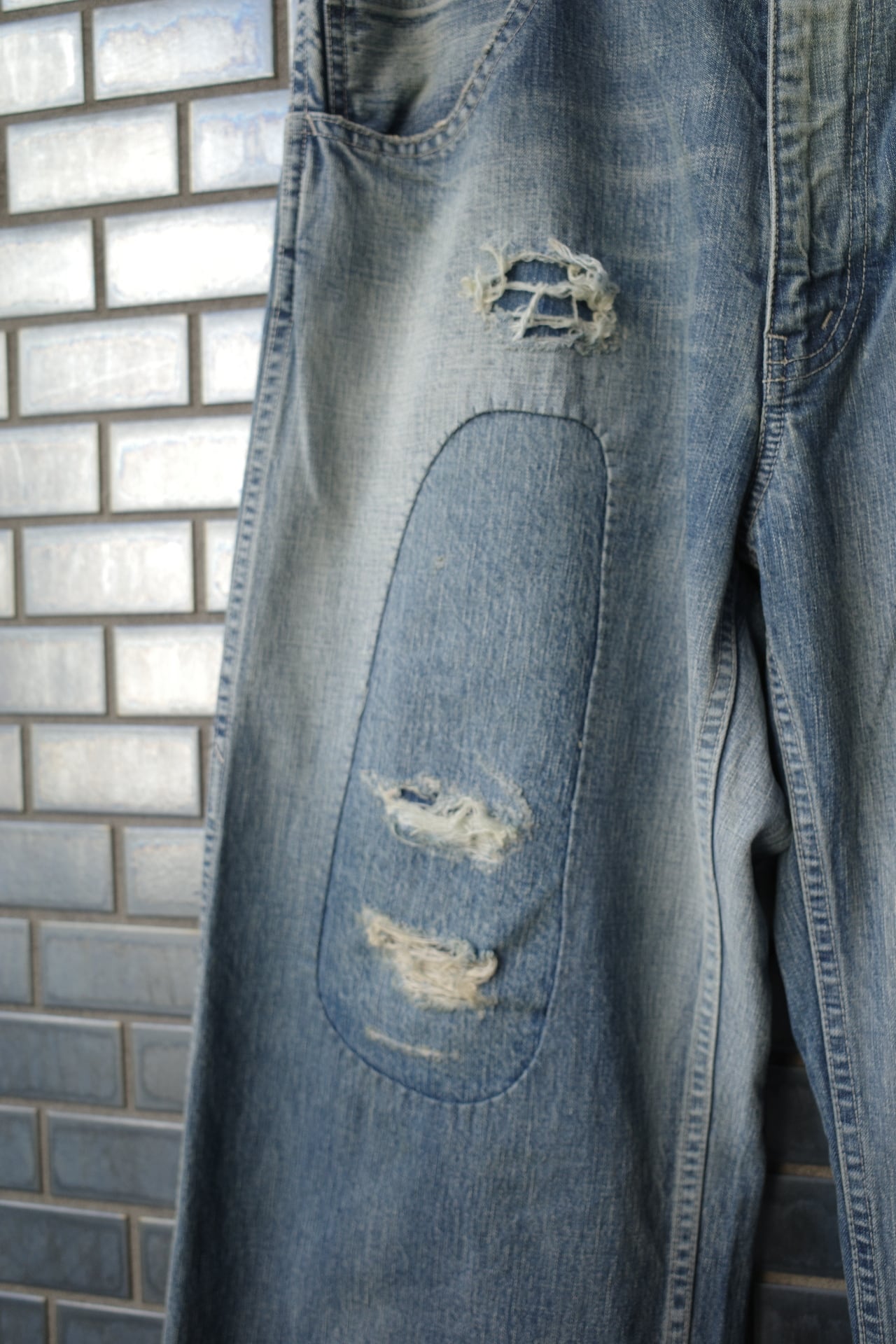 ensou. Scar Tissue Painter Jeans | Gallery KARIOCA