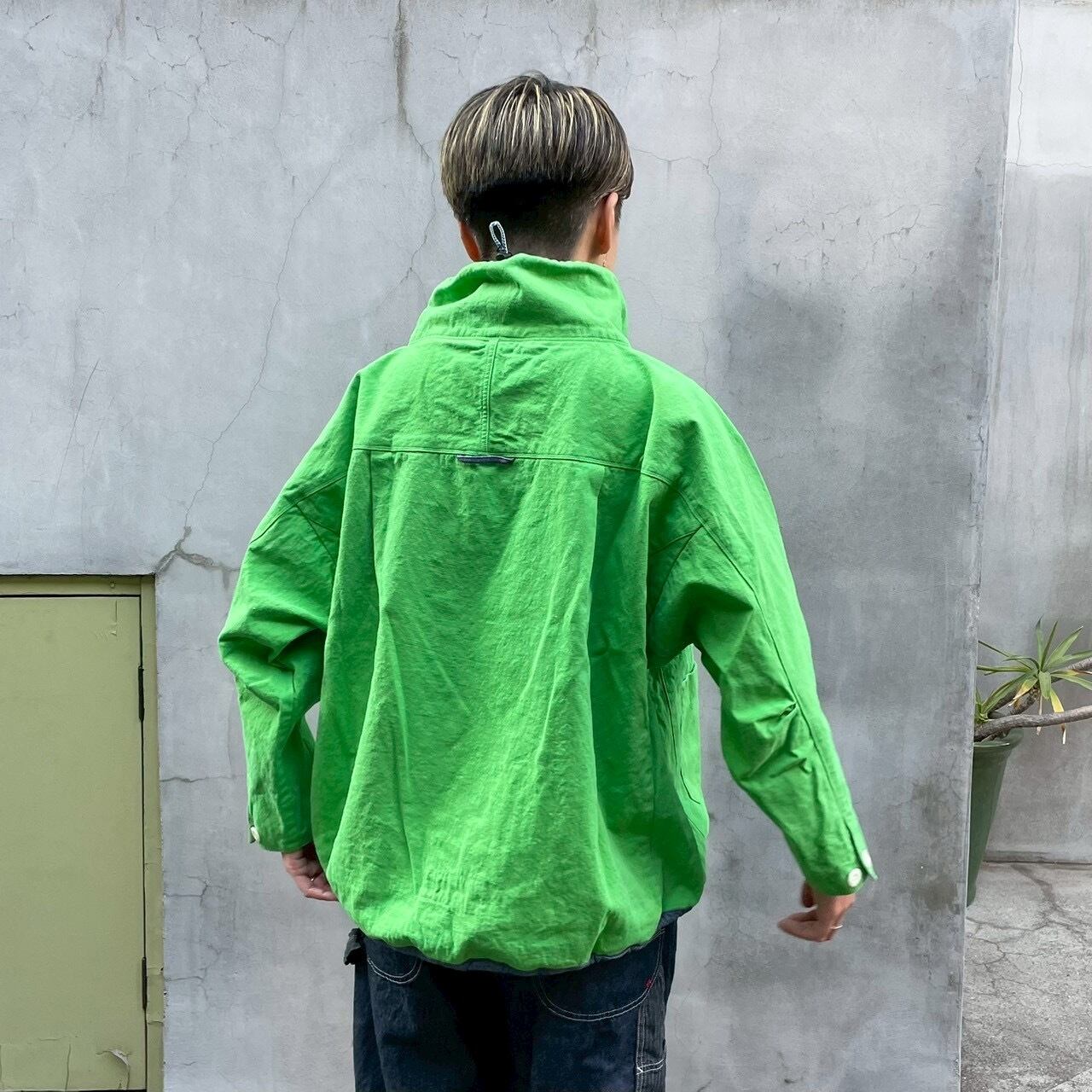 快晴堂☆ヤッケ マリネデッキクルーヤッケ HAYATE AfterHoursWear/きれいな色のマリン