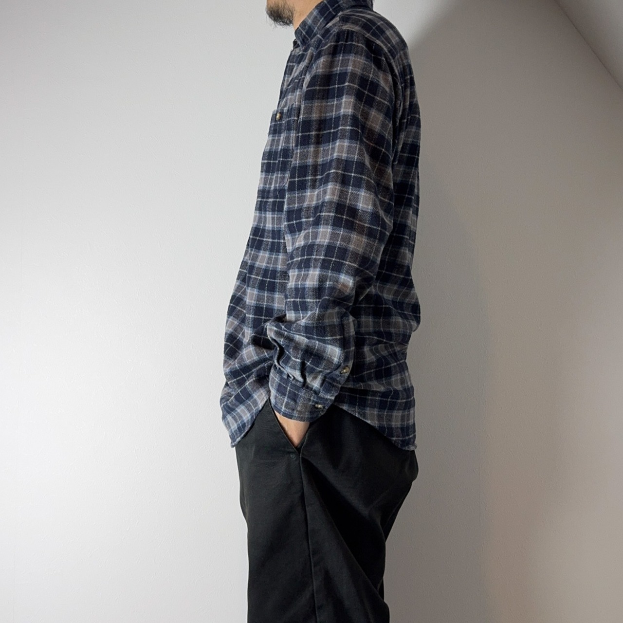 Carhartt BD flannel shirt L 古着 - 16