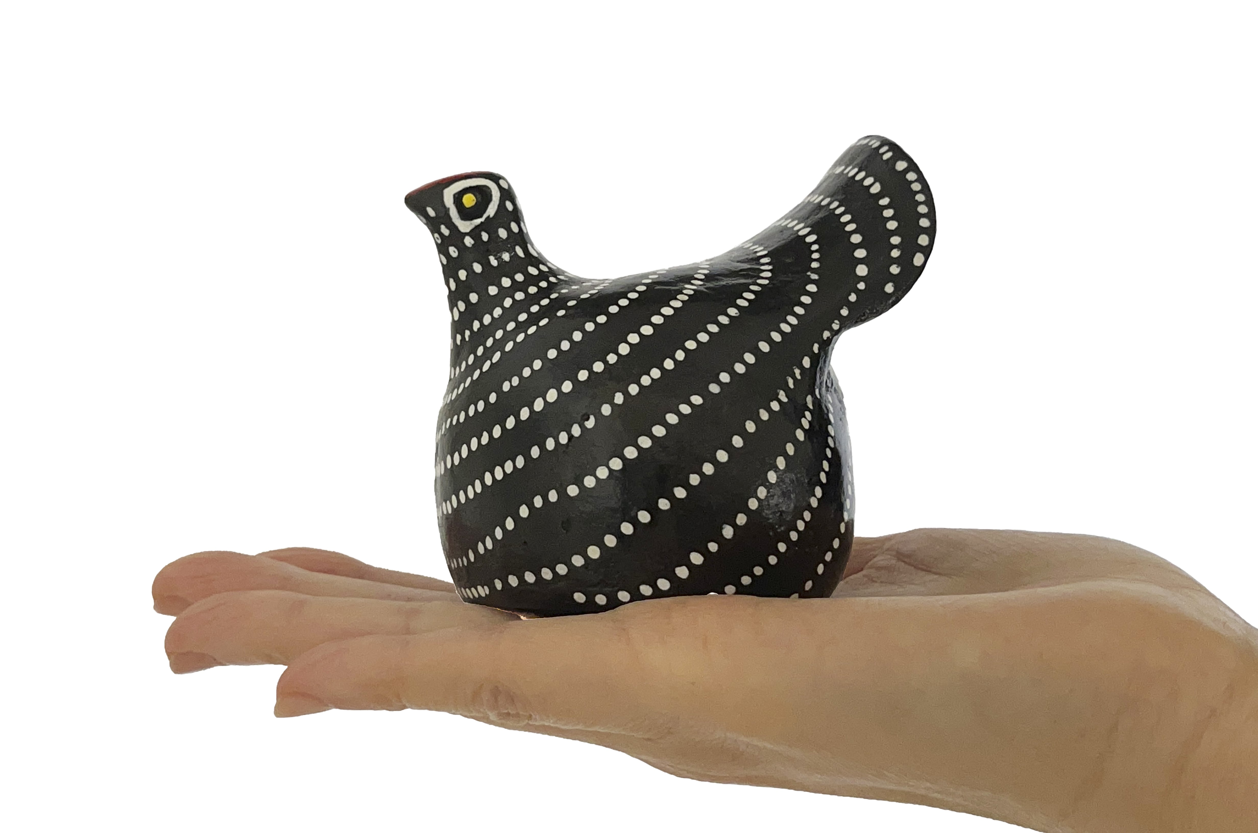 【sold out】ホロホロ鳥 陶器の置物 (M)