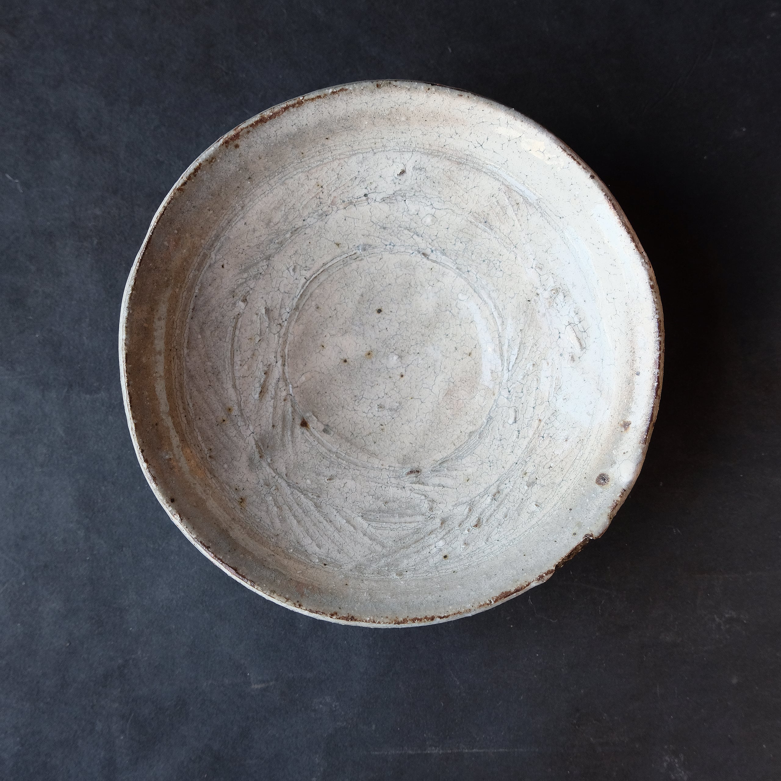 井上茂 SHIGEU INOUE 彫り三島 鉢 no.9a | les trois entrepôts / レ