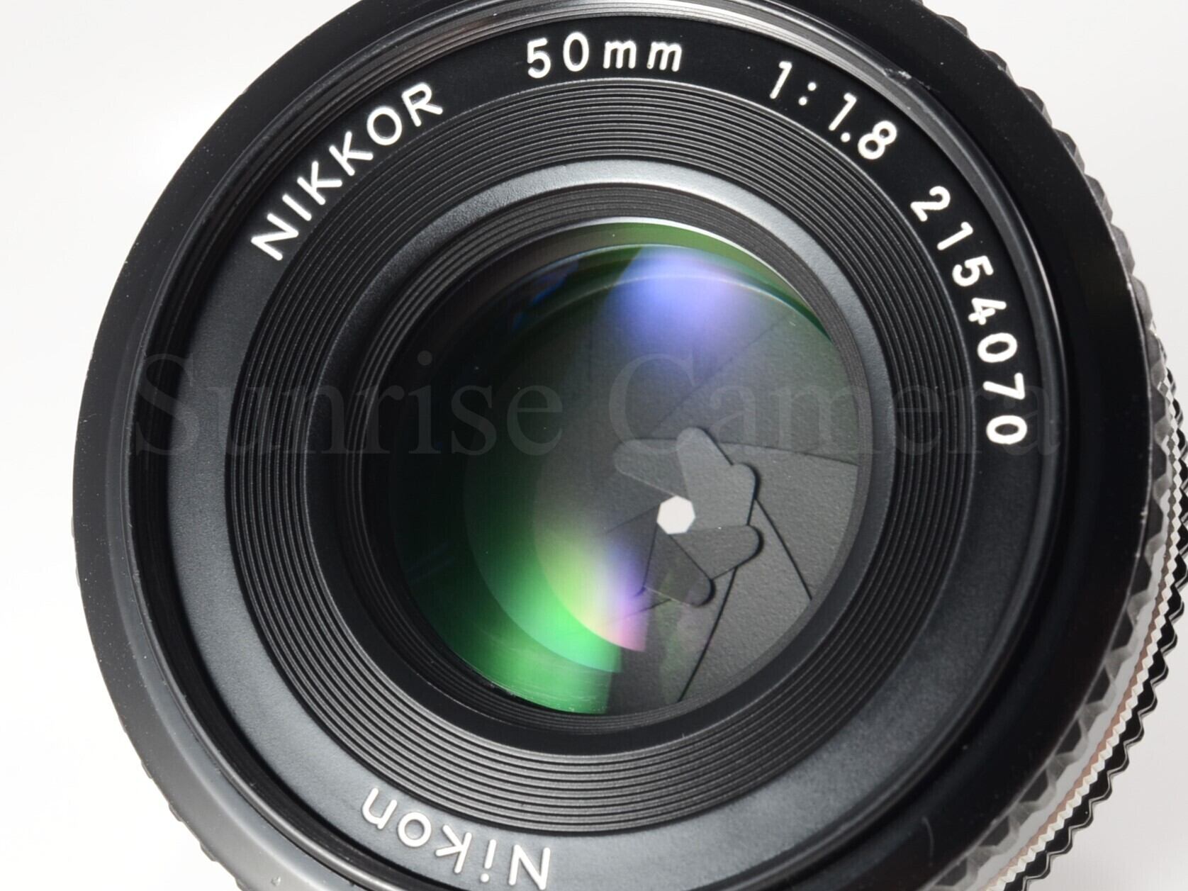 Nikon Ai-s Nikkor 50mm F1.8 パンケーキレンズ ニコン (61195