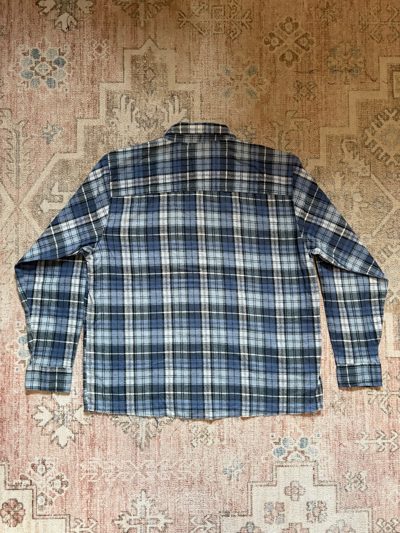 80〜90s / HABAND / print flannel check shirts