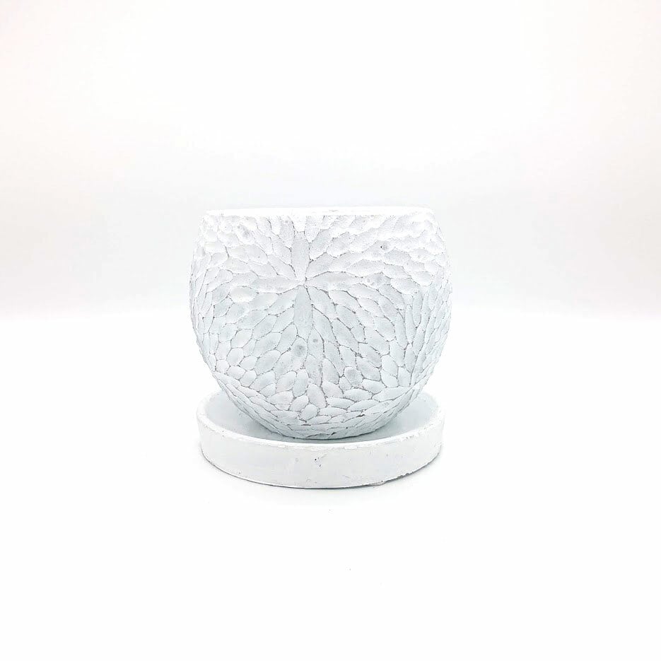 raraiuvant 陶器鉢 ホワイト Mサイズ