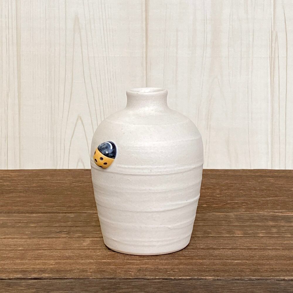 フランツコレクション てんとう虫花瓶 1個 てんとう虫一輪挿し（中