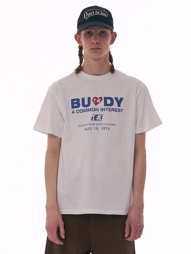 [teket] Buddy Heart Tee White 正規品 韓国ブランド 韓国ファッション 韓国代行
