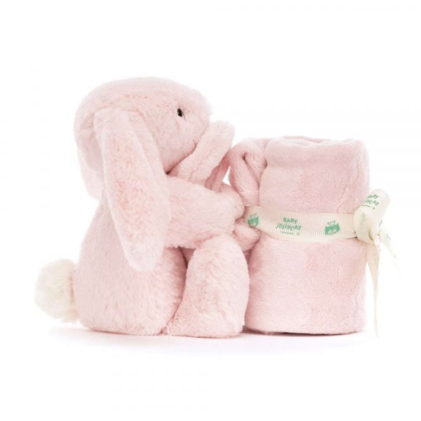 【新品】ジェリーキャット ピンクうさぎ ぬいぐるみ Mサイズ 収納袋付 Jellycat ジェリーキャット Bashful Pink Bunny Soother STH4PS バニー