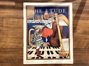 【DM007】THE ETUDE Music Magazine FEBRUARY 1928/ display book