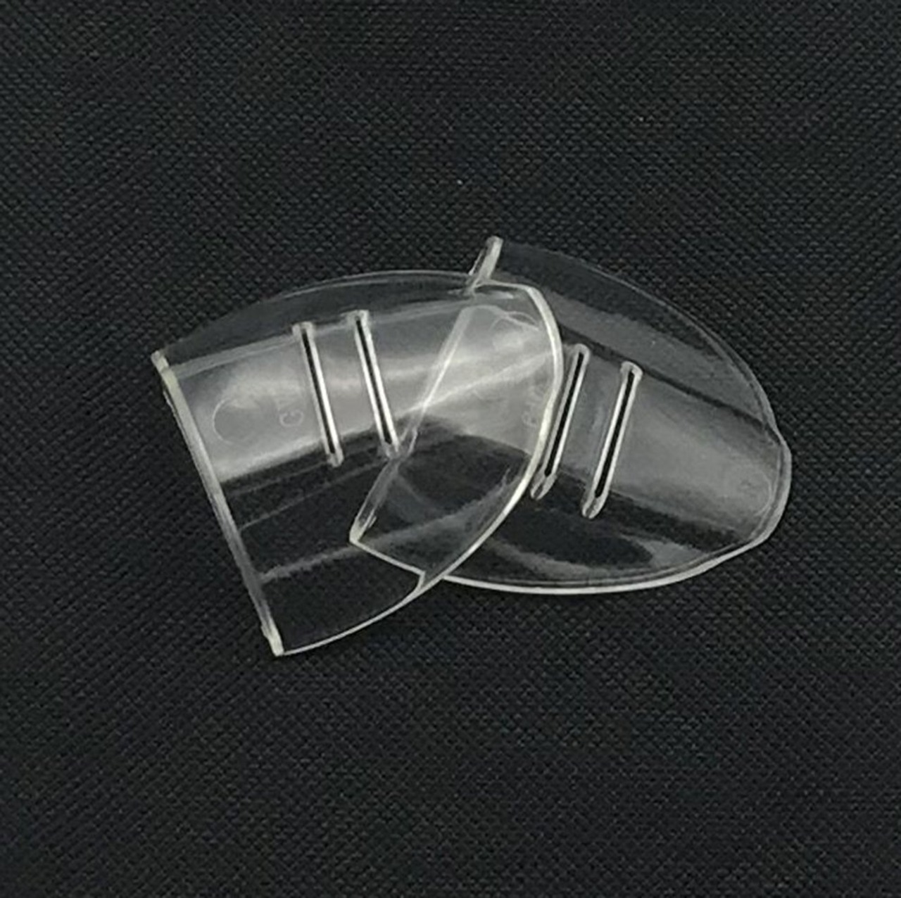 VIEEL 【4 個入り】花粉症めがね L・Ｍ・Ｓサイズ 防塵 花粉対策 メタルフレーム保護メガネ用サイドシールド (4 PCS, L)