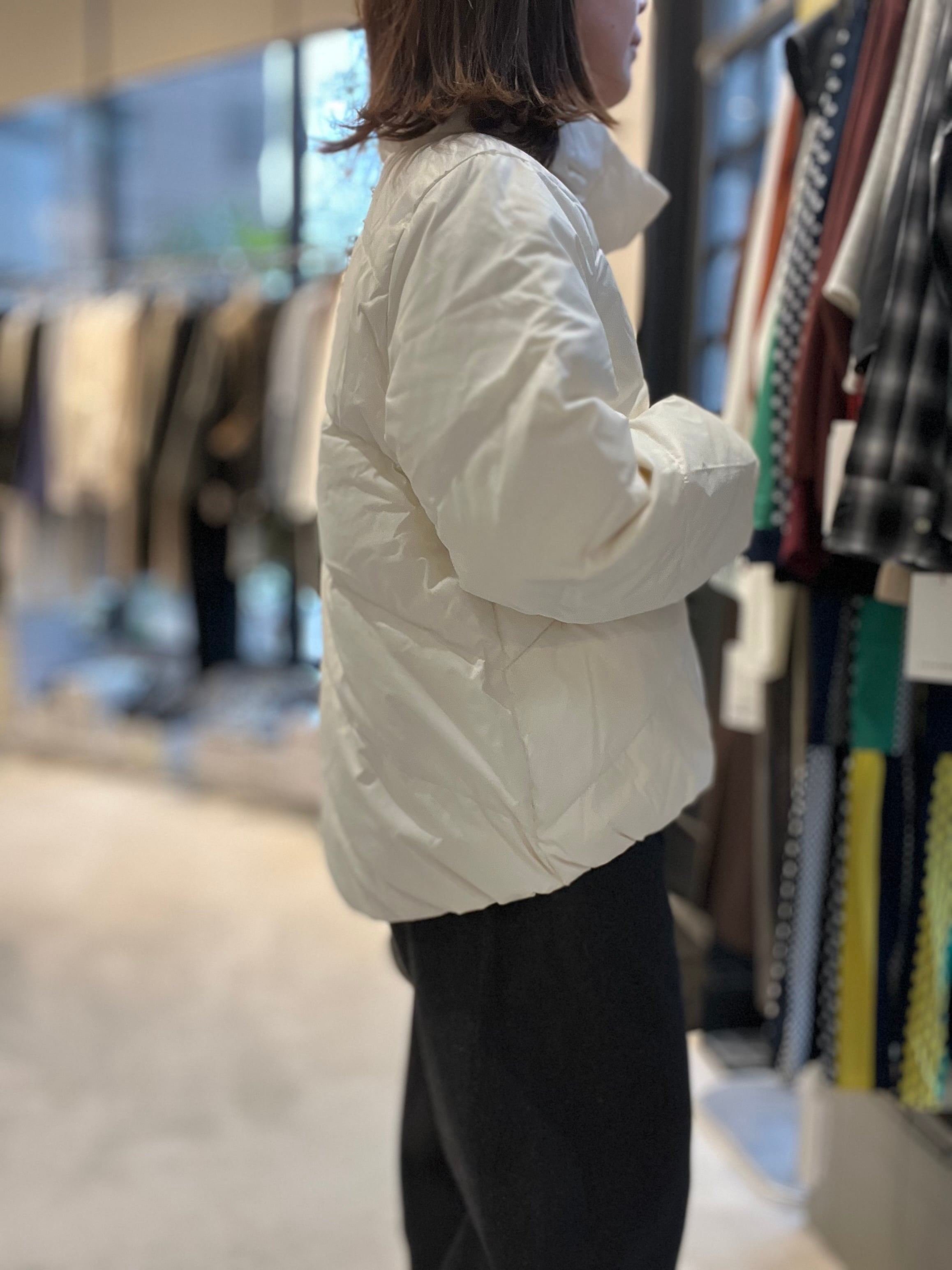 【SELECT】ボリュームカラーダウンジャケット