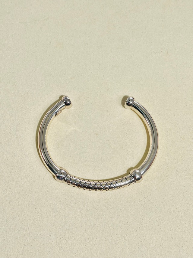 Intrecciato Woven Bangle -BOTTEGA VENETA-