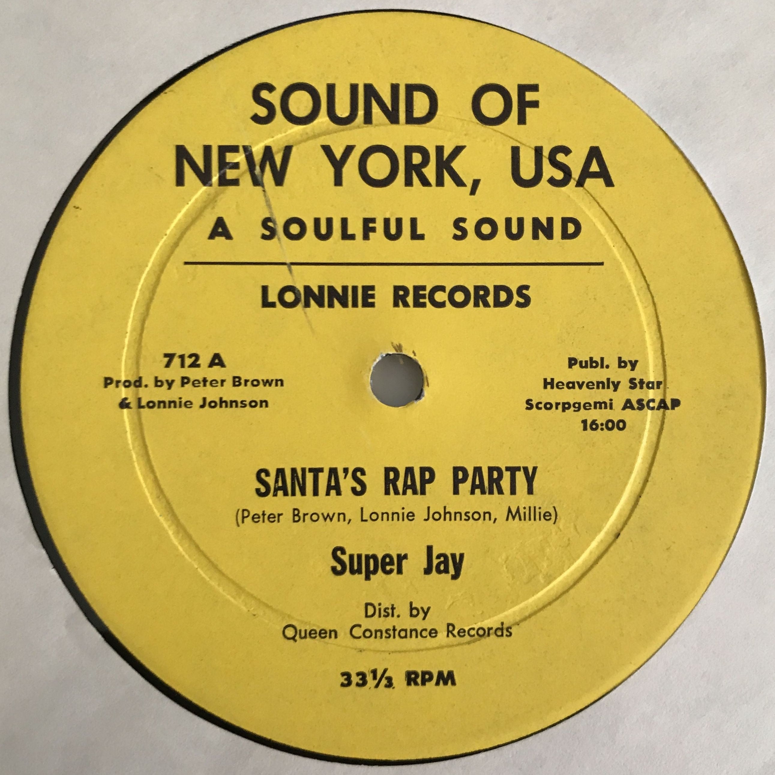 Super Jay - Santa's Rap Party (オールドスクール) Super Jay - Santa's Rap Party | goodolddays