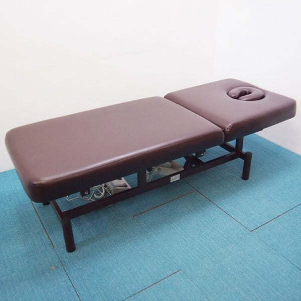 良品】電動昇降 リクライニング マッサージベッド 幅75cm 良品】電動昇降 リクライニング マッサージベッド 幅75cm