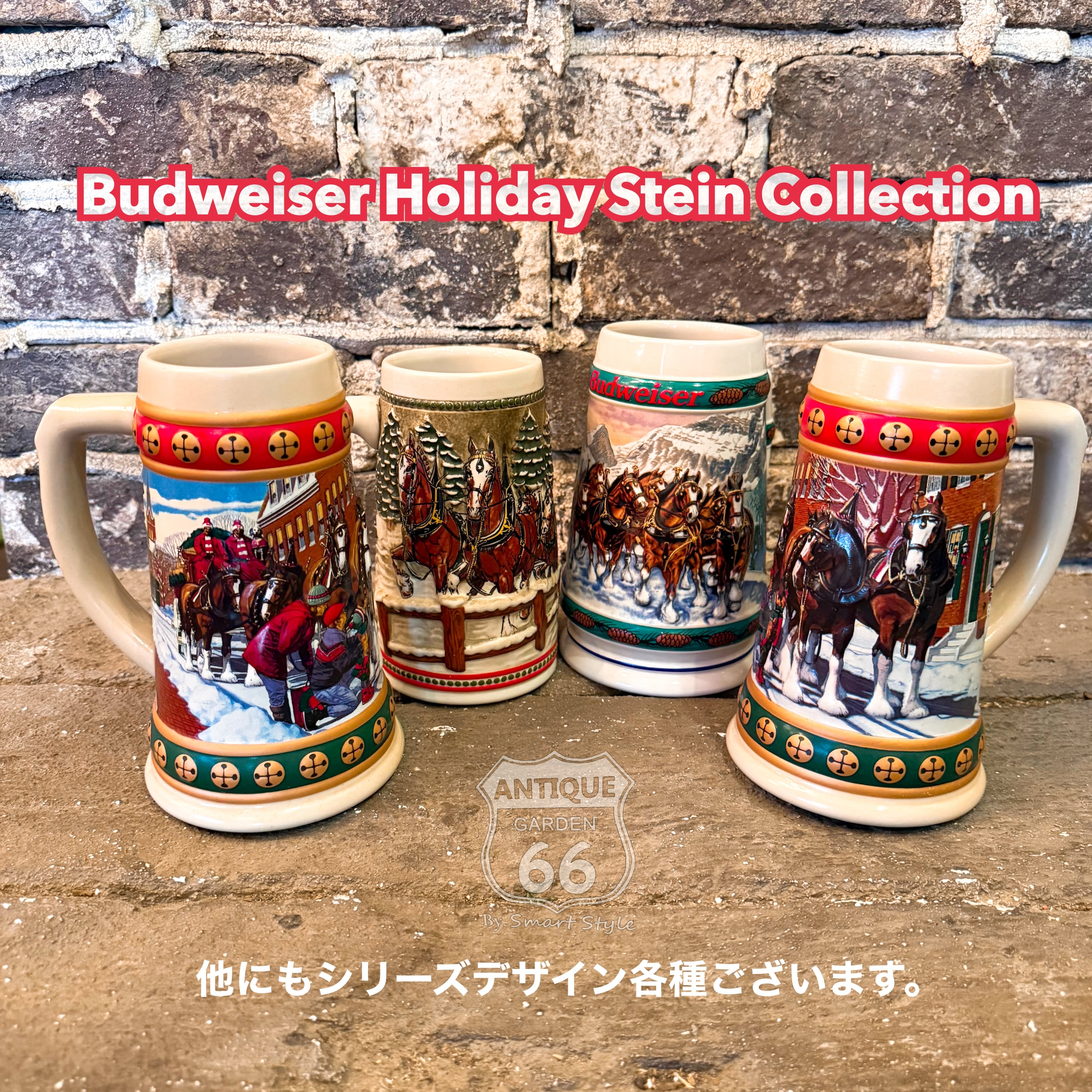 1984s ヴィンテージ Budweiser バドワイザー ビールジョッキ