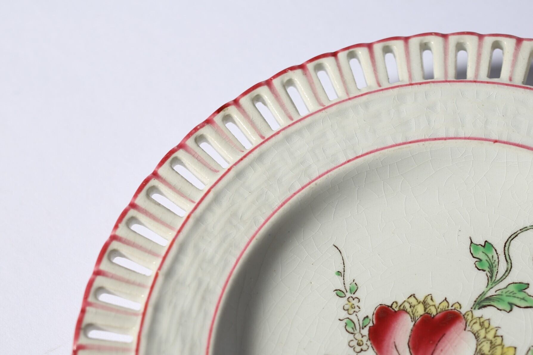 アンティーク リュネビル 小さなパニエ皿 【公式通販】