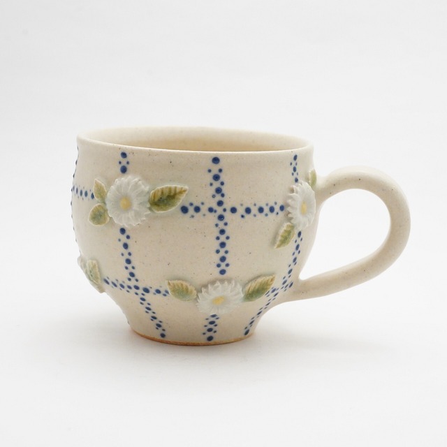 【谷口なづみ】レリーフ丸マグカップデイジー　2-A