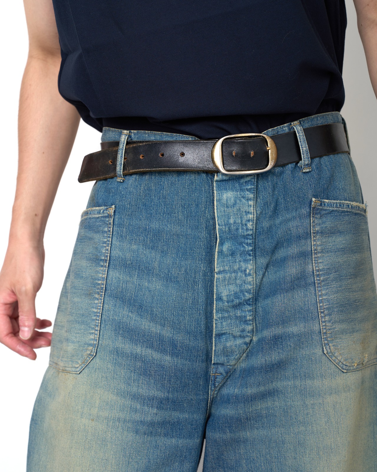 KOOKY ZOO "U.S.N UTILITY TROUSERS〔INDIGO〕"
