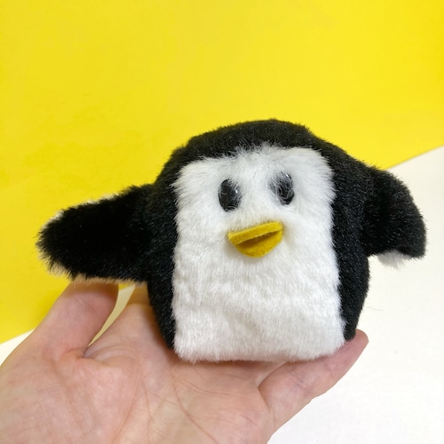 【PUKONNU!】ペンギンおばけ（黒）