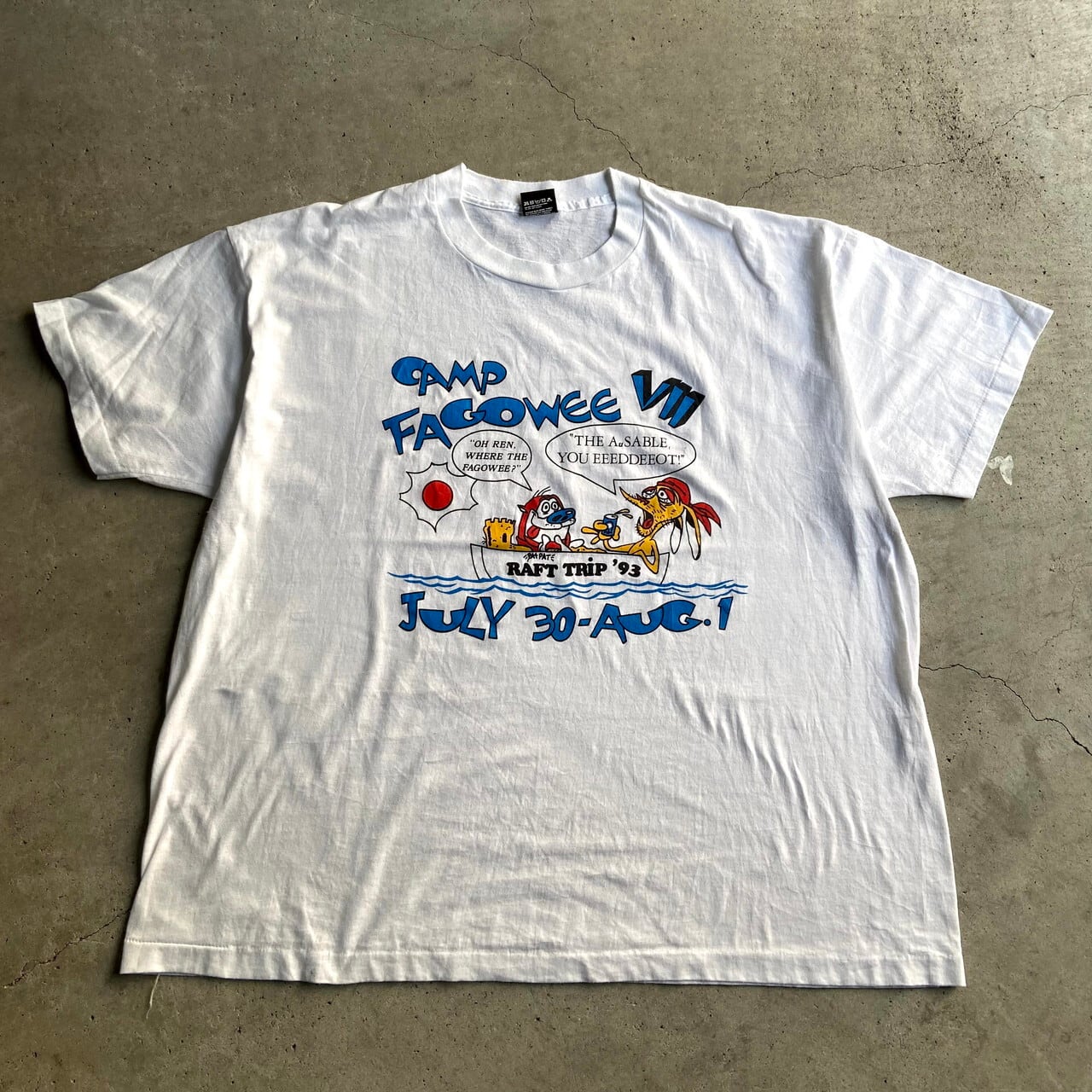 ビッグサイズ 90年代 REN ＆ STIMPY レン＆スティンピー パロディ