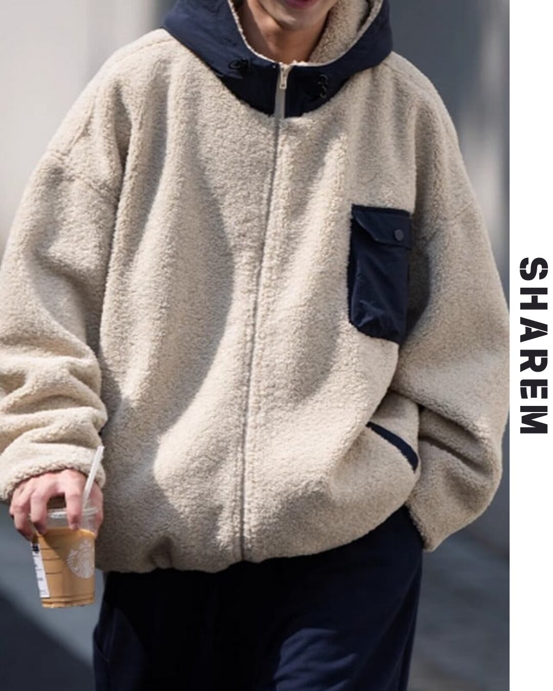 hooded cardigan B0132