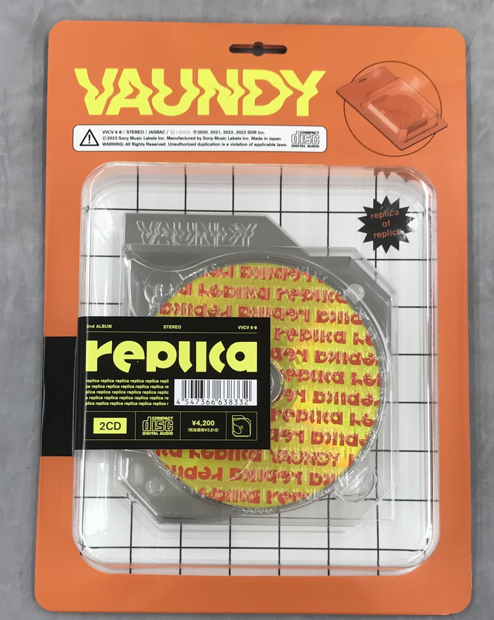 Ｖａｕｎｄｙ / ｒｅｐｌｉｃａ / 完全生産限定盤 (CD) | （株 