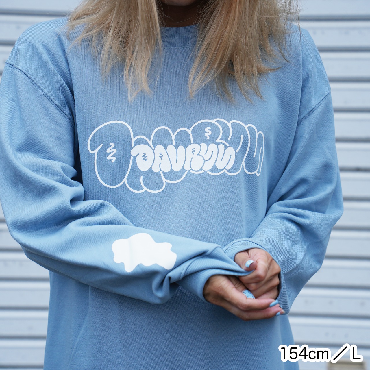 davryu bubble CREW [ホワイト]