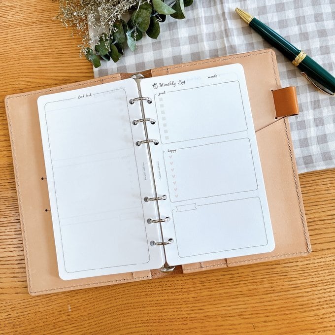 バイブルサイズ/マンスリーログリフィル