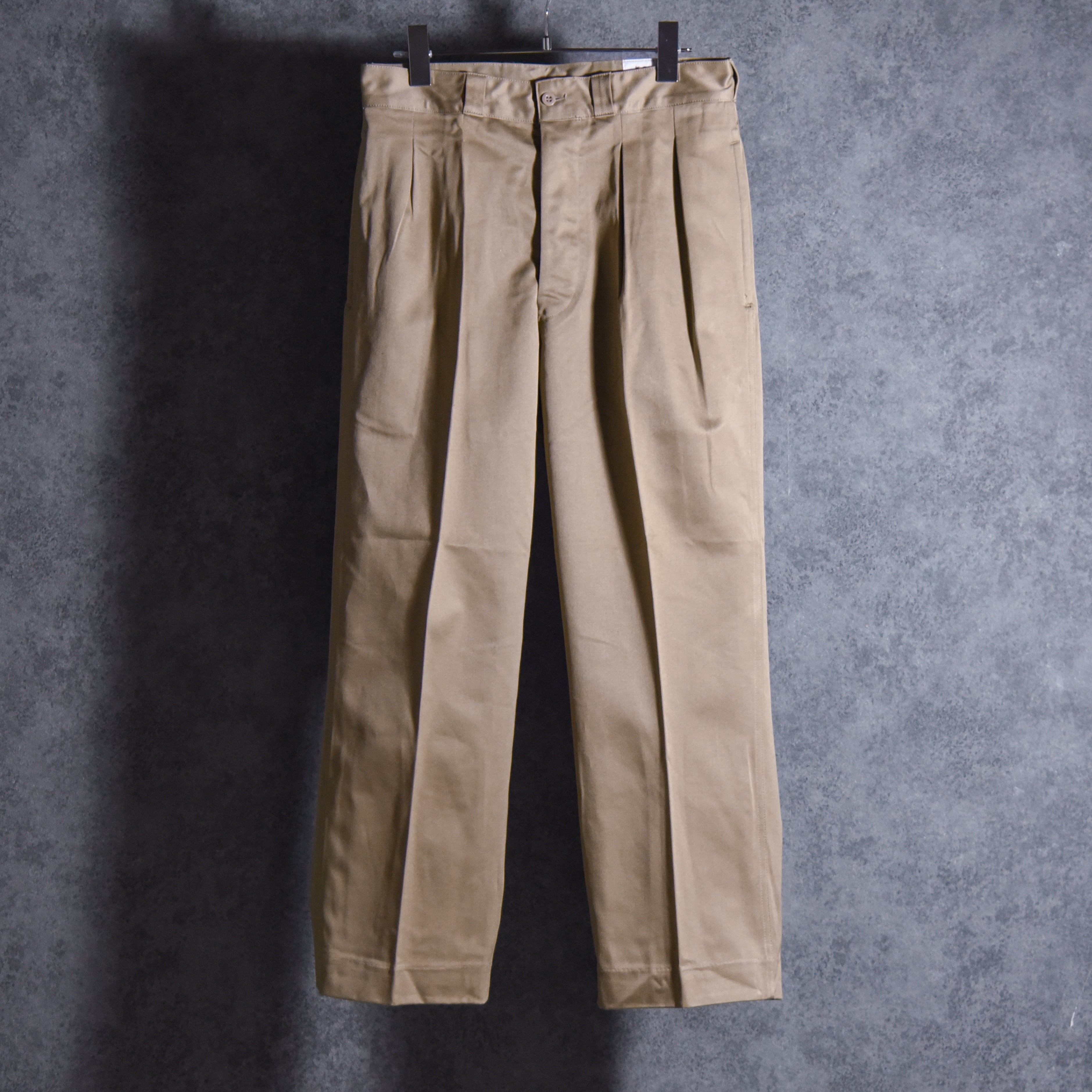 DEAD STOCK】60s French Army M52 Chino Trousers フランス軍 チノ