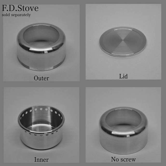 F.D.Stove sold separately 別売