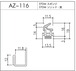 AZ-116（セミエアータイト）10m