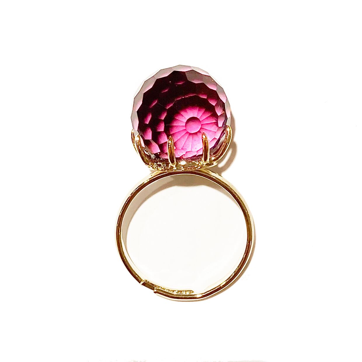 Millerball Ring （ミラーボールリング）EMU-025mbr-am アメジスト