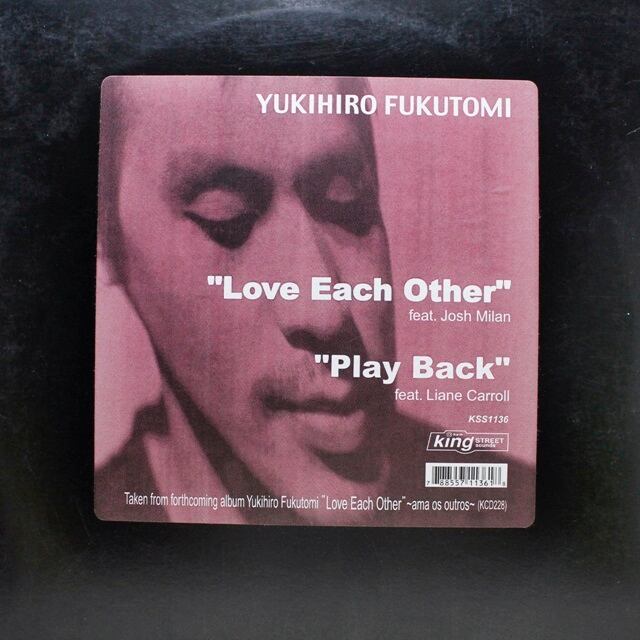 Yukihiro Fukutomi / Love Each Other / Play Back [KSS 1136] - 画像1