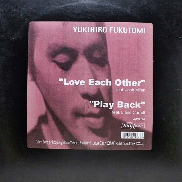 Yukihiro Fukutomi / Love Each Other / Play Back [KSS 1136] - メイン画像