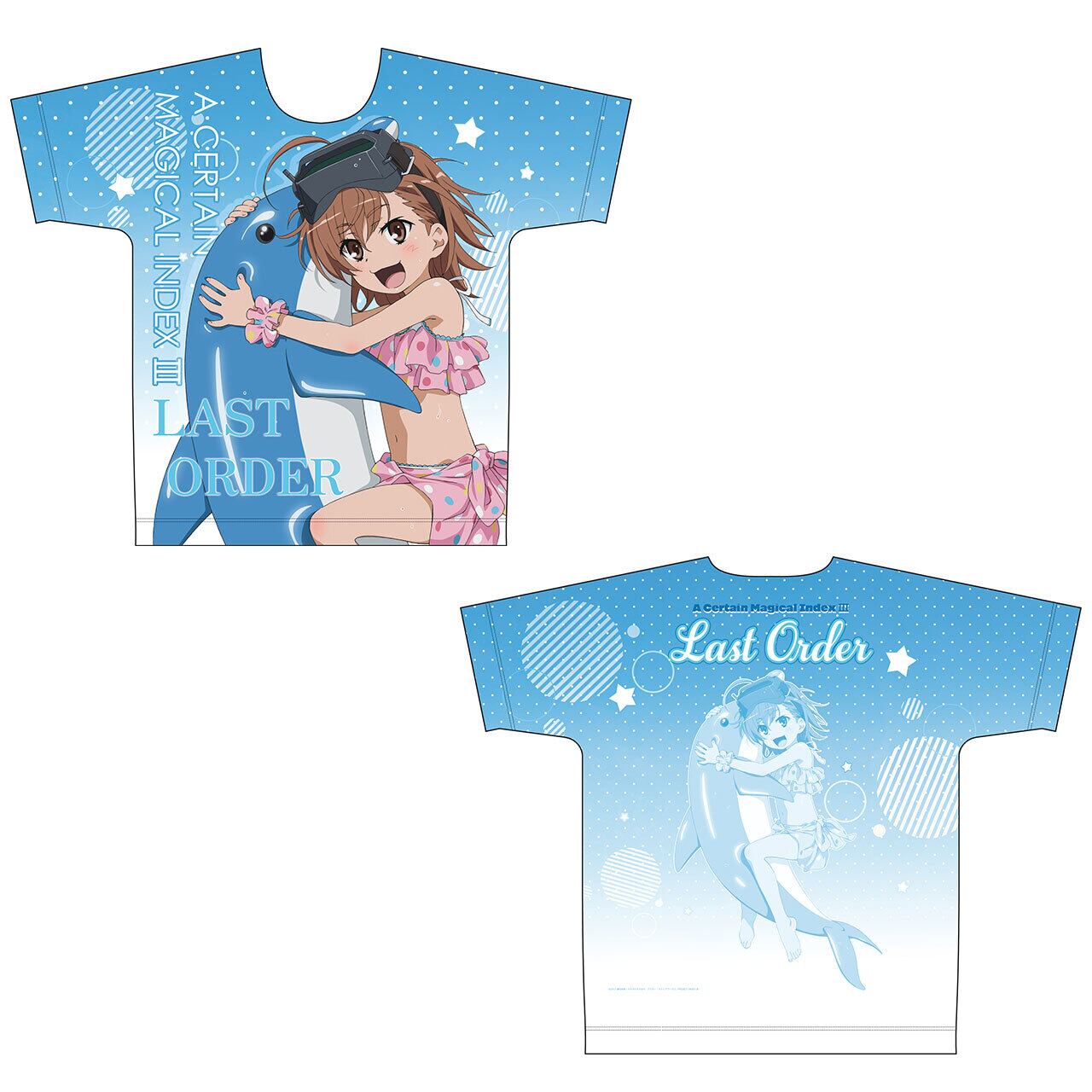 【4571576731736後】とある魔術の禁書目録Ⅲ 【描き下ろし】フルグラフィックTシャツ ラストオーダー L