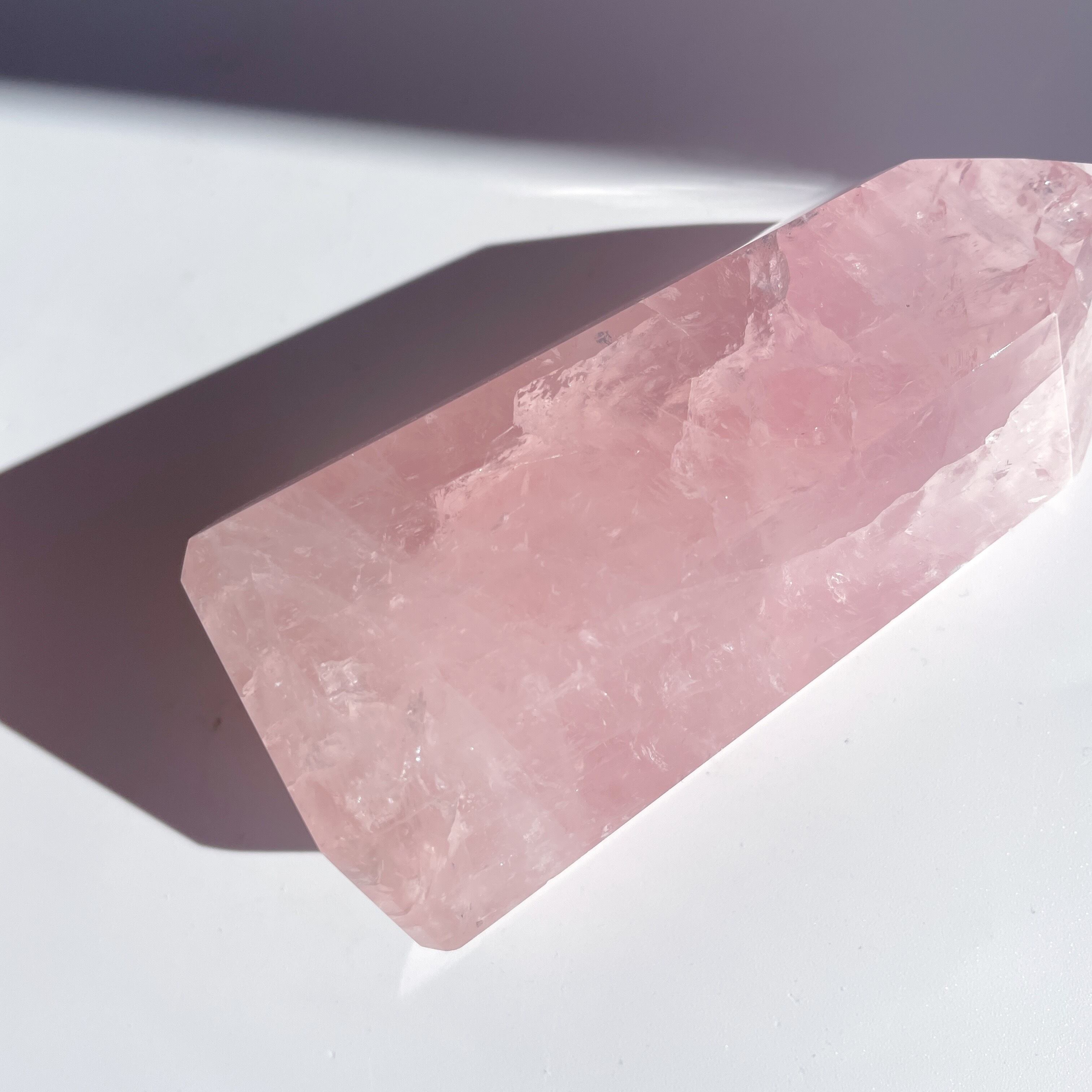 ローズクォーツタワー16◇Rose Quartz Tower◇天然石・パワーストーン