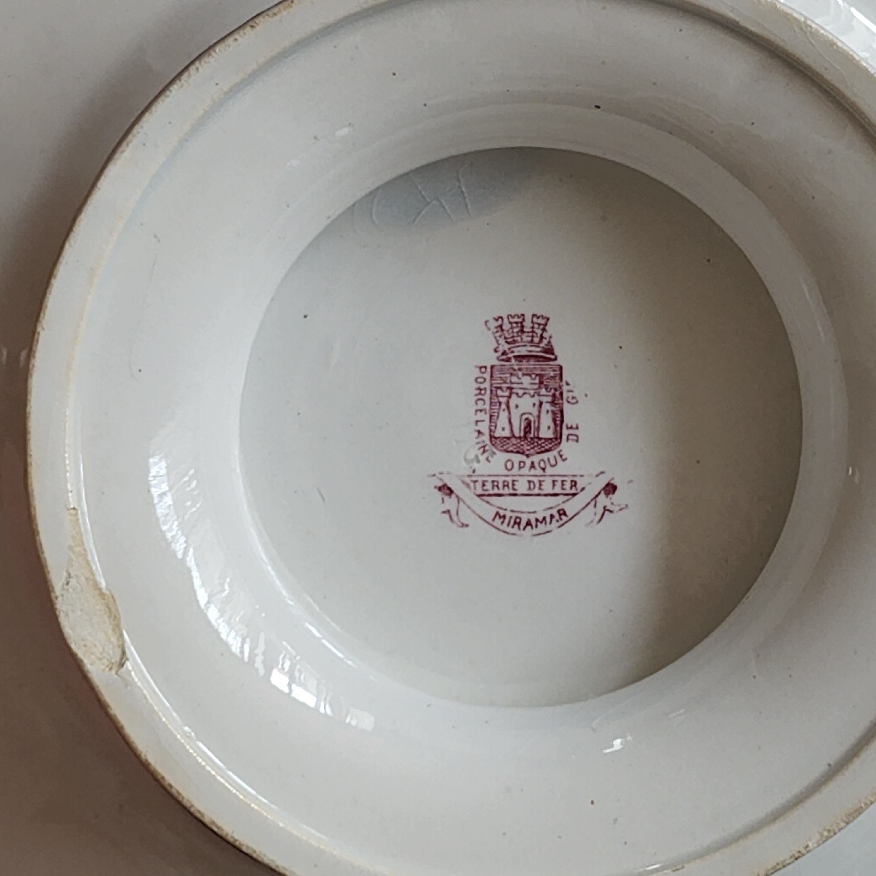 France GIEN ジアン 低コンポティエ France GIEN ジアン 低コンポティエ キッチン・食器