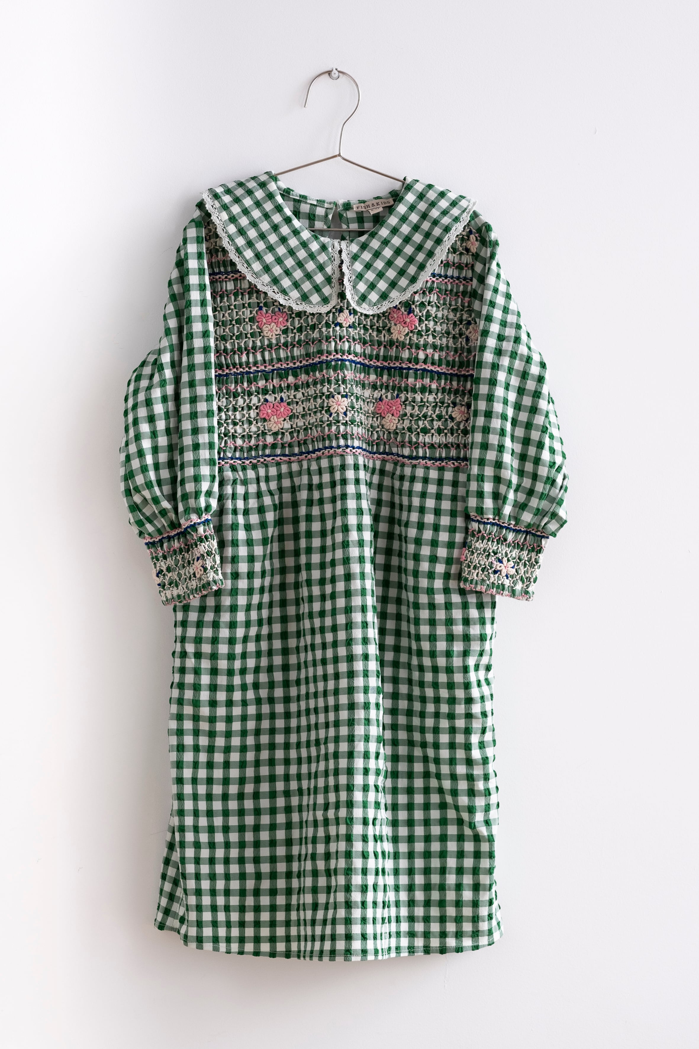 【FISH&KIDS】VICHY DRESS