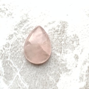 ローズクォーツ カボション しずく