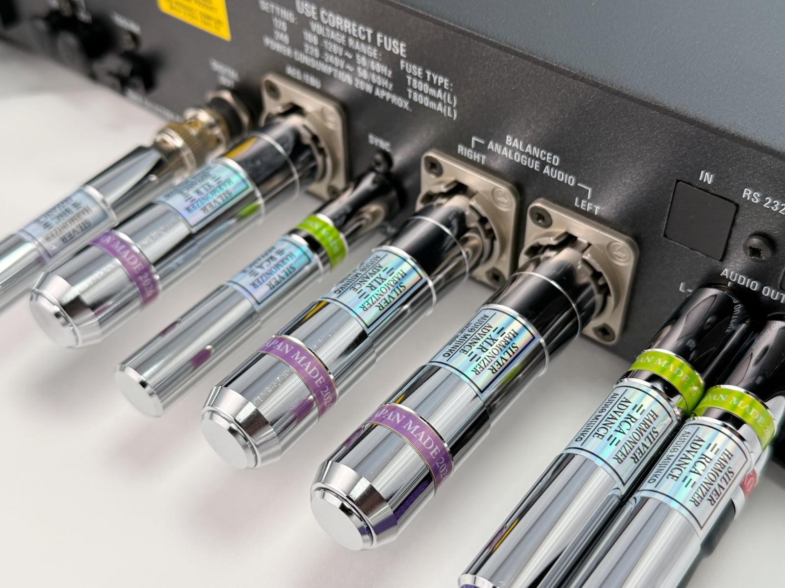 SILVER HARMONIZER XLR-F ADVANCE | オーディオみじんこ