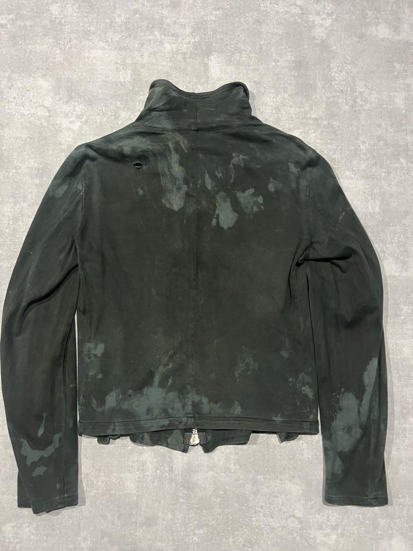 ジャケット・アウター incarnation carved zip blouson incarnation carved zip blouson レザージャケット イタリア製