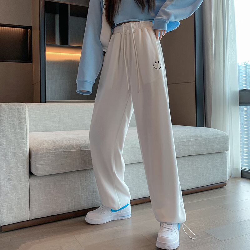 【新作】【送料無料】 女性用スポーツパンツ 2021 春と秋の新作、ゆったりと多用途のレギンスファッショントレンドハーレムカジュアルパンツ 0337711584141