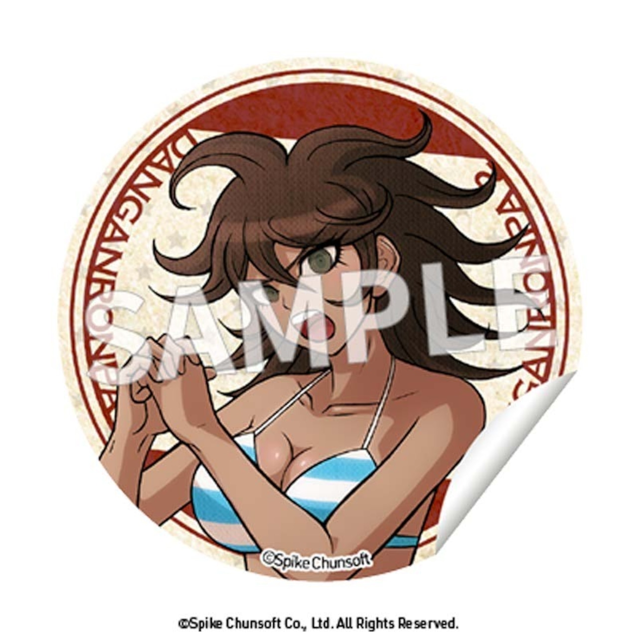 スーパーダンガンロンパ2　貼ってはがせる円形デコステッカー vol.2　ボックス（9個入） - 5